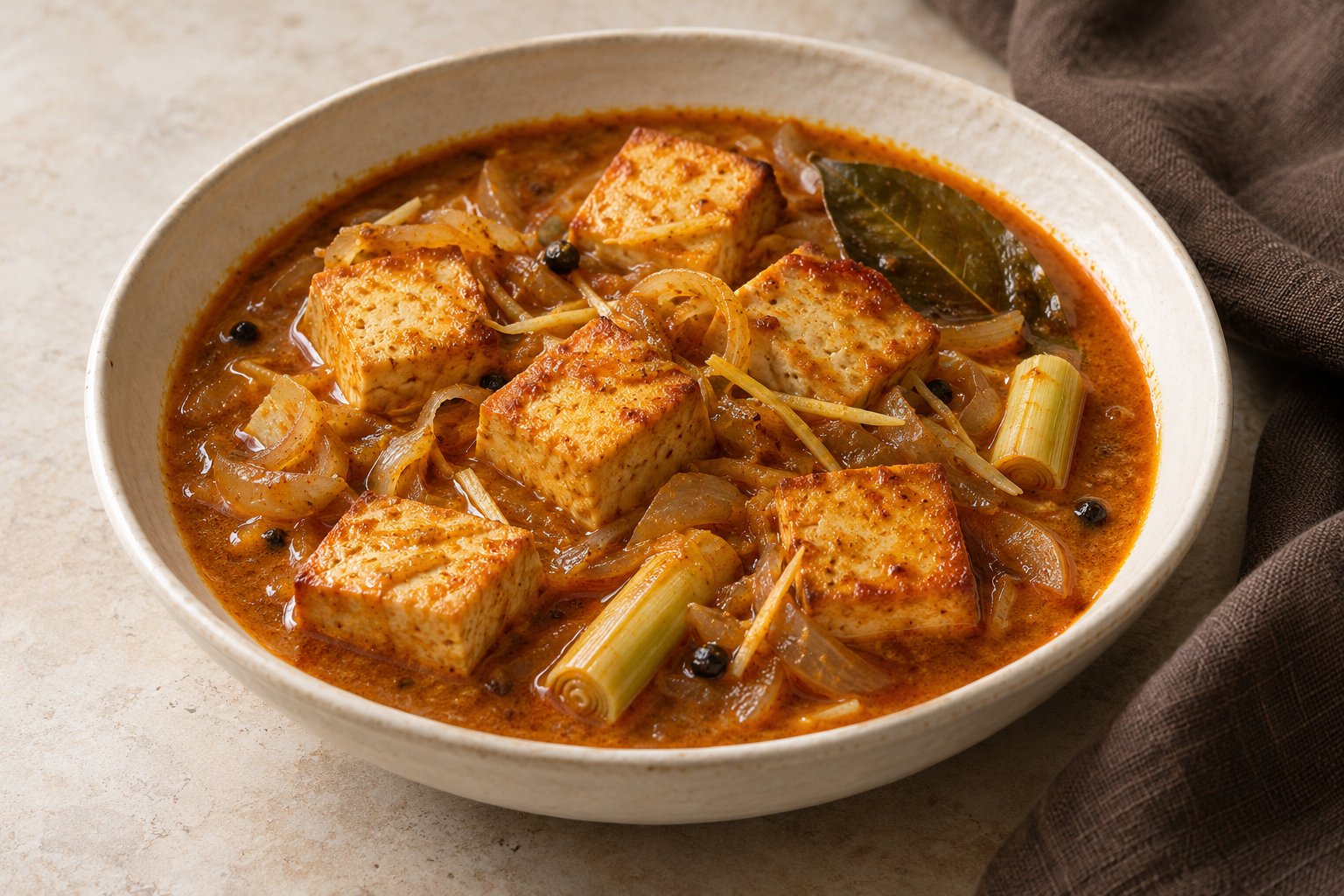 Burmese Tofu Curry